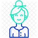 Hausfrau Hausdame Berufstatige Frau Symbol