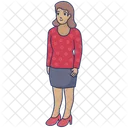 Hausfrau Frau Ehefrau Symbol