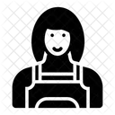 Hausfrau Weiblich Frau Symbol