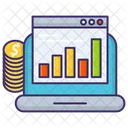 Budget Diagramm Konto Symbol