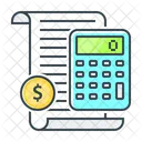 Buchhaltung Mathematik Finanzen Symbol