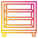 Haushalt Schranke Lagerung Symbol