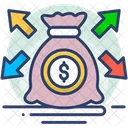 Haushaltsausgaben  Symbol