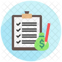 Budgetplan  Symbol