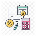 Budgetplan  Symbol