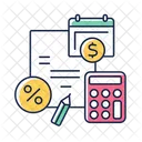 Budgetplan  Symbol