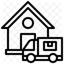 Hauslieferung  Symbol