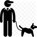 Hausmeister Hund Job Symbol