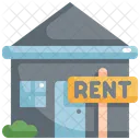 Haus Miete Immobilien Symbol