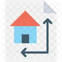 Haus Plan Bau Konstruktion Icon