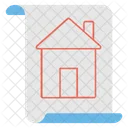 Haus Plan Bau Konstruktion Icon