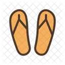 Hausschuhe Flip Flops Schuhe Symbol