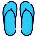 Schuhe Sandalen Strand Symbol