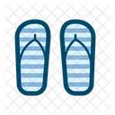 Hausschuhe Flip Flops Pantoffeln Symbol