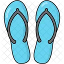 Hausschuhe Pantoffeln Flip Flops Symbol