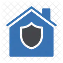 Sicherheit zu Hause  Symbol