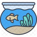 Haustier Aquarium Fisch Symbol