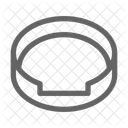 Haustier Bett Schlafen Symbol