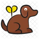 Haustier Hund Haustier Symbol