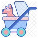 I Pet Kinderwagen Kinderwagen Fur Haustiere Haustierwagen Symbol