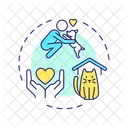 Haustieradoption  Symbol