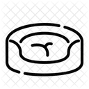 Haustierbett Schlafen Ausruhen Symbol