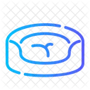 Haustierbett Schlafen Ausruhen Symbol