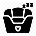 Haustierbett  Symbol