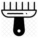 Haustierpflegebürste  Symbol