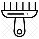 Haustierpflegeburste Symbol