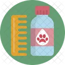 Shampoo Kamm Tier Symbol