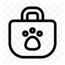 Haustiertasche Tragetasche Haustierreise Symbol