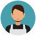 Housekeeping Mann Avatar Symbol