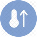 Haute Temperature Thermometre Icon