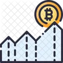 Attendu Benefice Bitcoin Icon