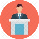 Discours Conference Presentation Icon