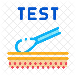 Hautdermatitis-Test  Symbol