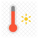 Celsius Chaud Soleil Icône