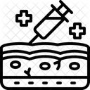 Hautpflege Dermatologie Haut Icon
