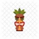 Mascara Tiki Vetor Ícone
