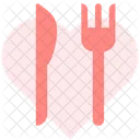 Have A Meal Romance Wedding Icon