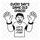 Have Fun Smiling Humour Icon