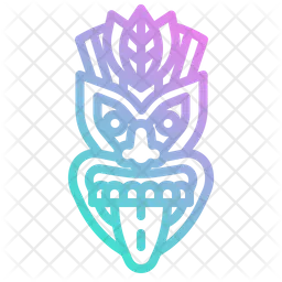 Hawaii Mask  Icon