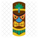 Hawaiian Mask Tribal Mask Cultural Mask Icon