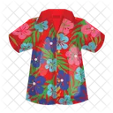 Hawaiian Shirt Clothes Hawaii Icon