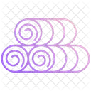 Hay Bale Agriculture Farming Icon