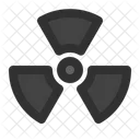 Radioactive Hazard Pollution Icon