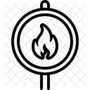 Hazard Danger Menace Icon