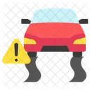 Road Danger Traffic Icon