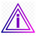 Hazard Road Warning Icon